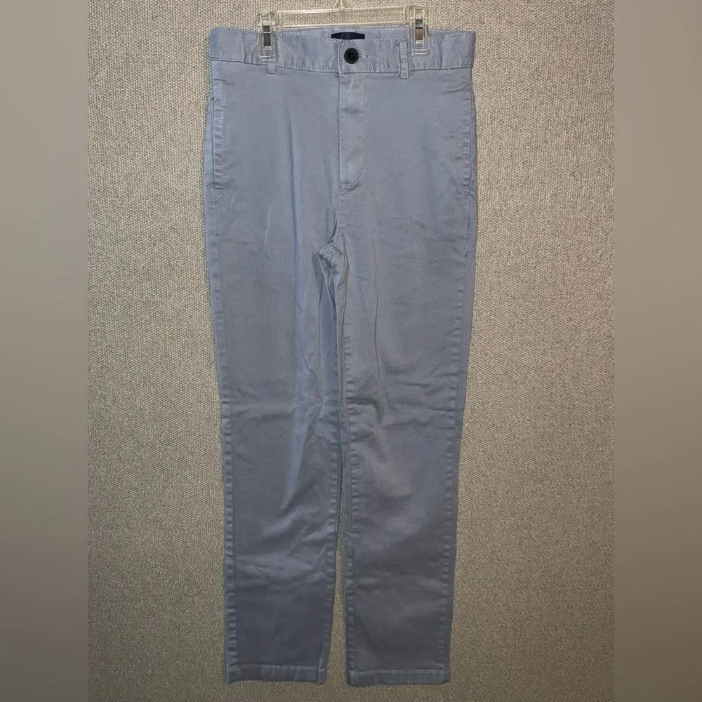 The Children's Place size 12 slim Light Blue gray Chinos pants